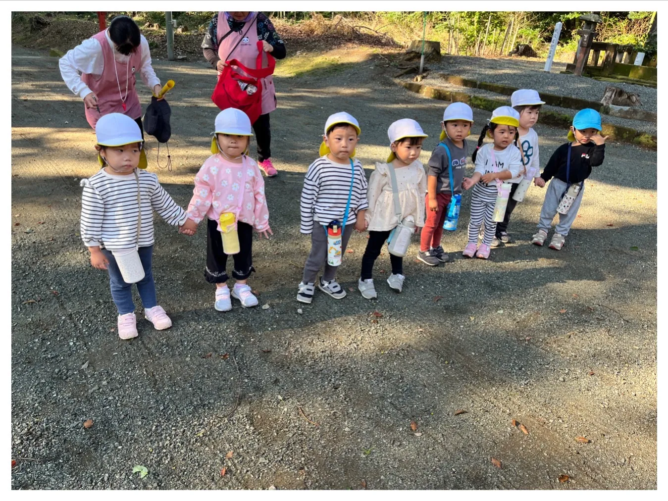 諏訪神社に七五三参りに行こう（りんご組）