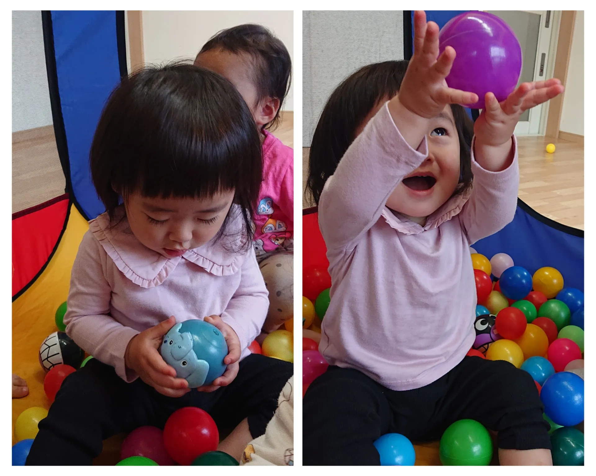 ボール遊び（いちご組）