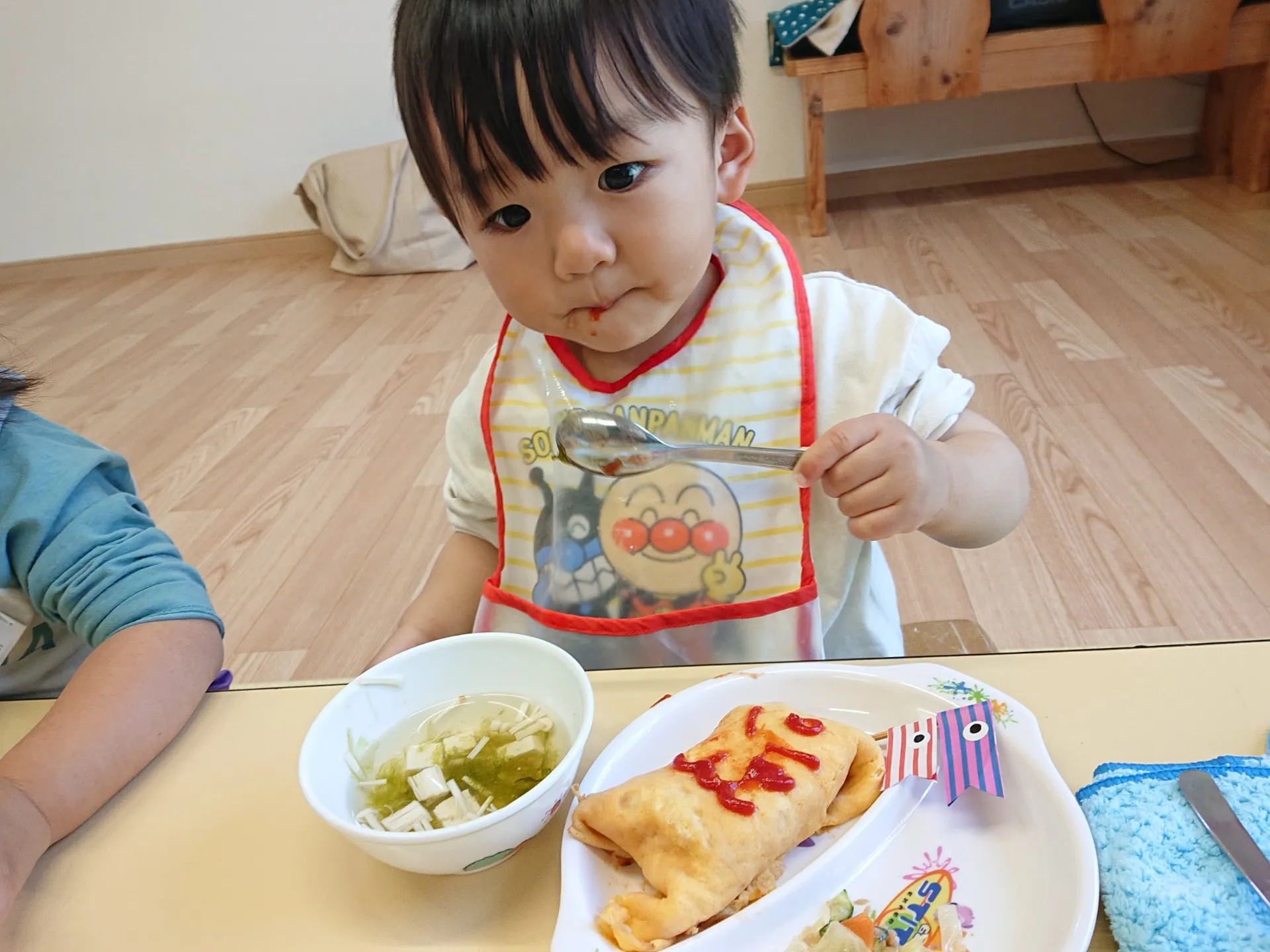 広場で遊ぼう（いちご組）