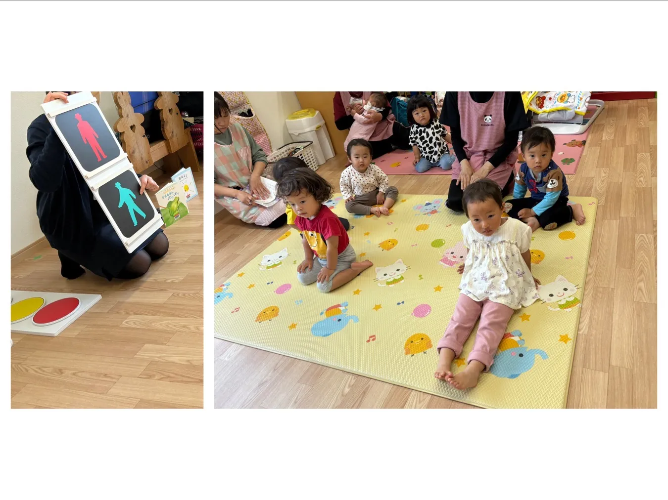 交通安全教室（いちご組、りんご組）