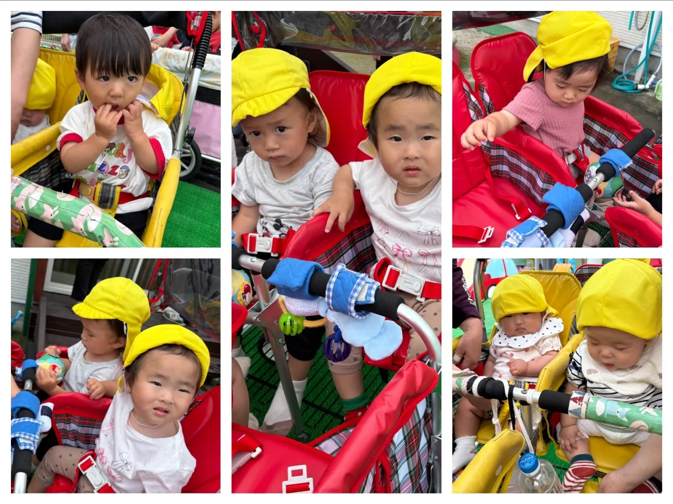 水害の避難訓練（いちご組・りんご組）