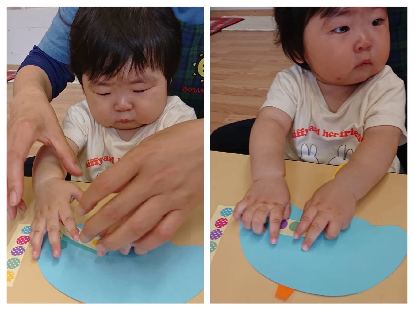 ６月の製作をつくろう（いちご組）