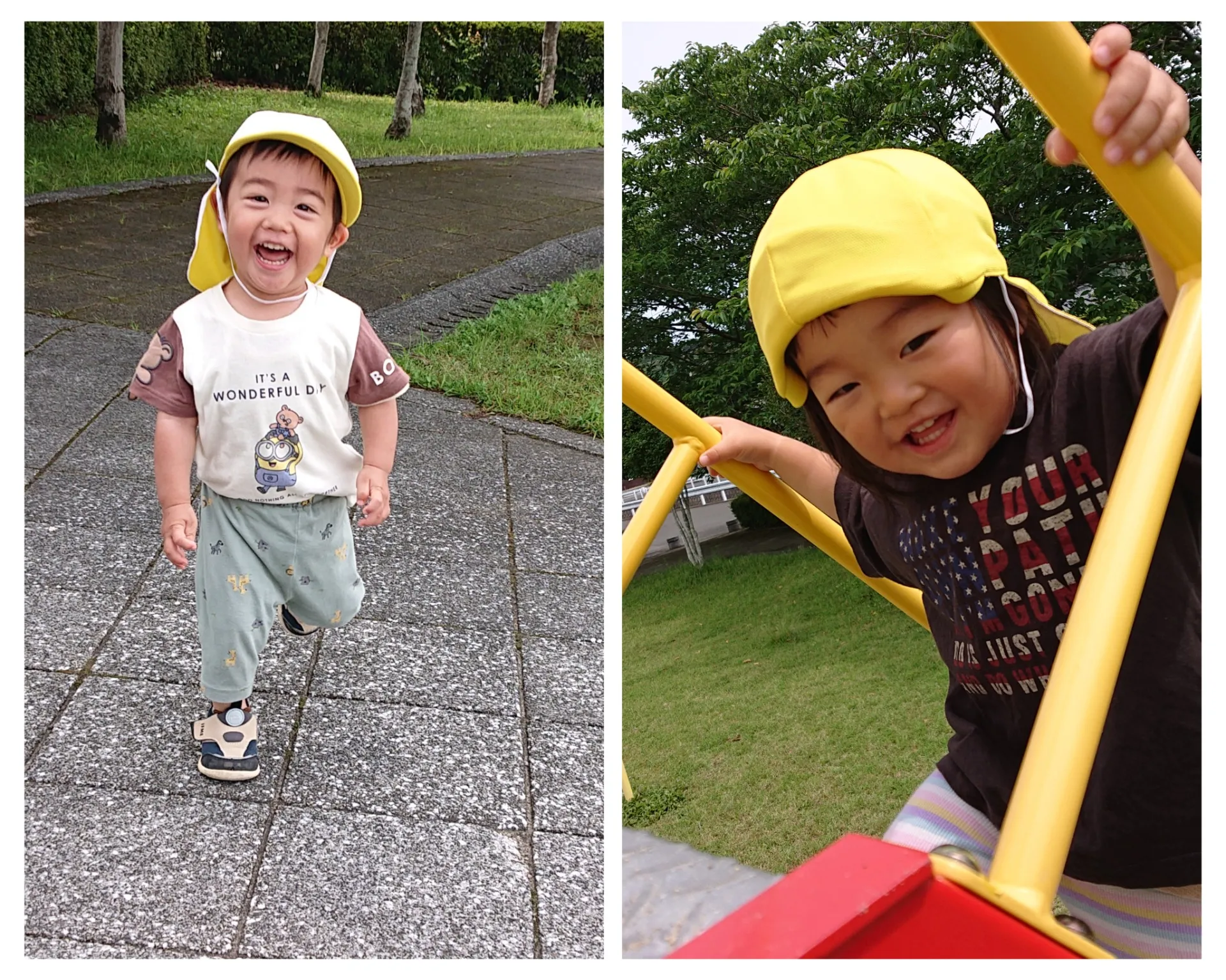 お散歩にいこう（りんご組、いちご組）