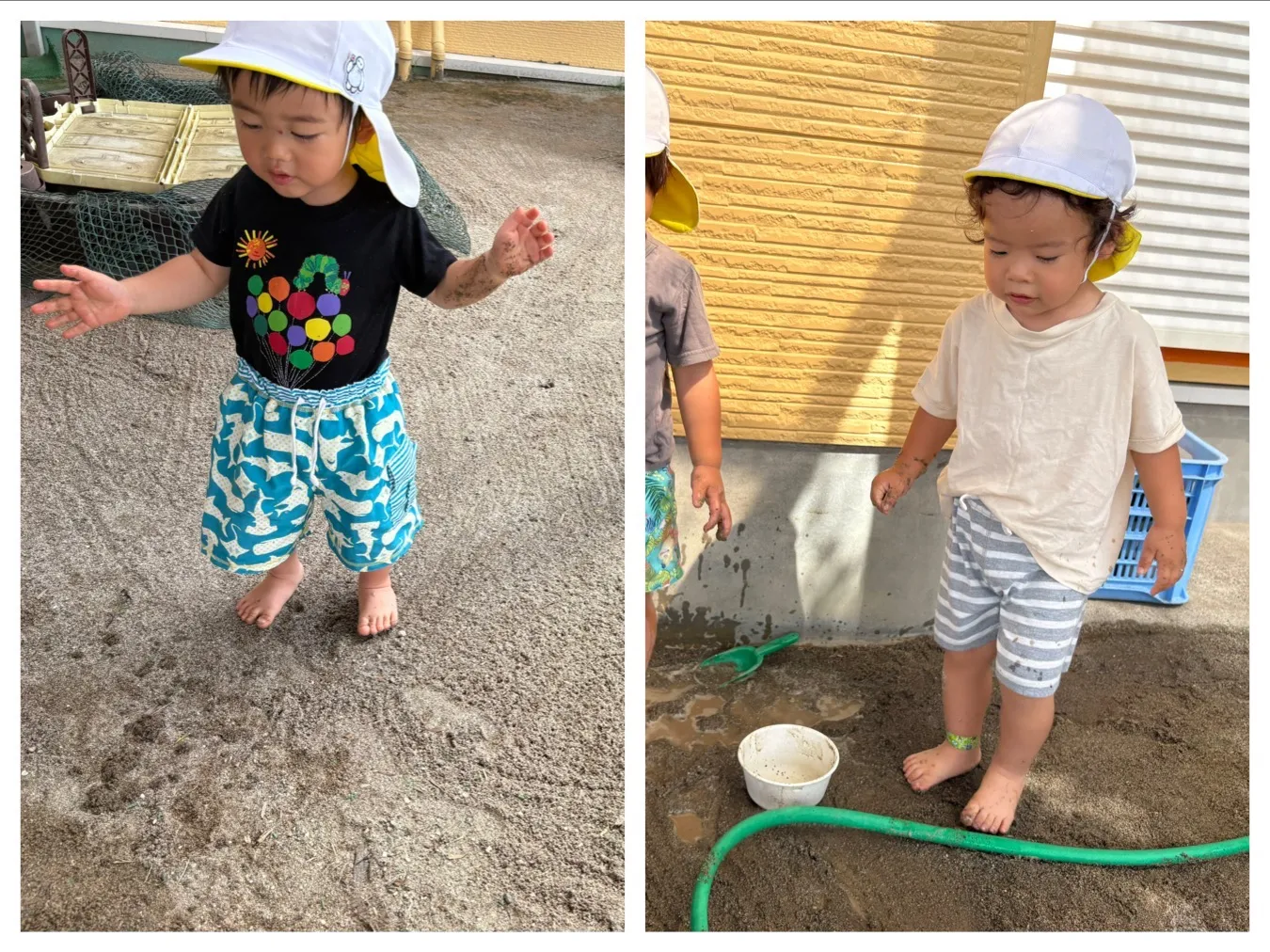 泥んこあそび（りんご組）