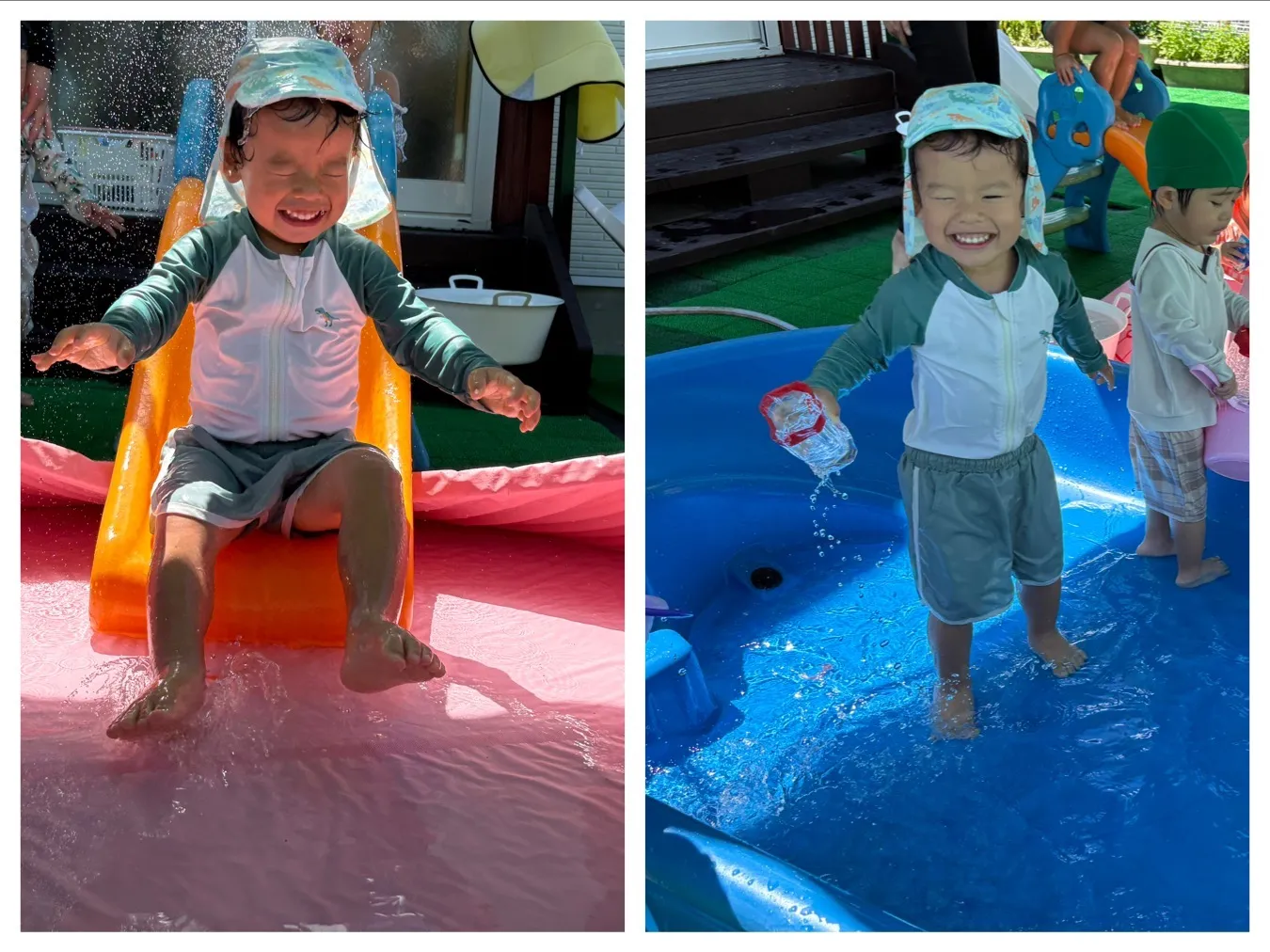 プールで遊ぼう（いちご組・りんご組）