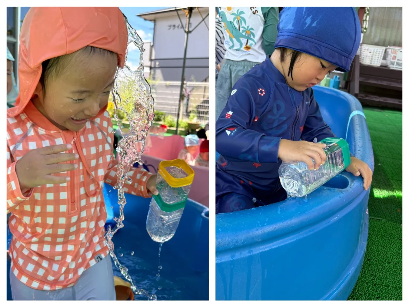 プールあそびをしよう（いちご組・りんご組）
