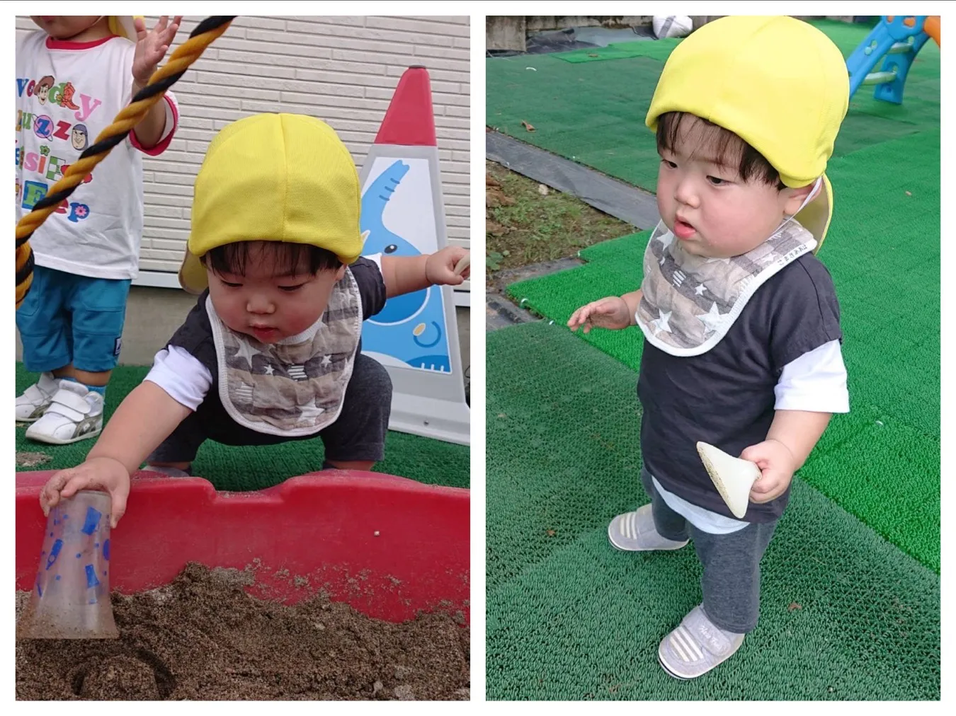 水遊びをしよう（りんご組）