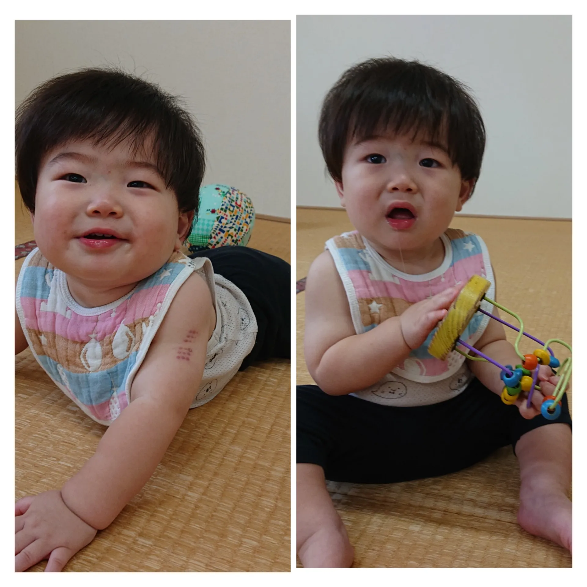 お部屋で遊ぼう（いちご組、りんご組）