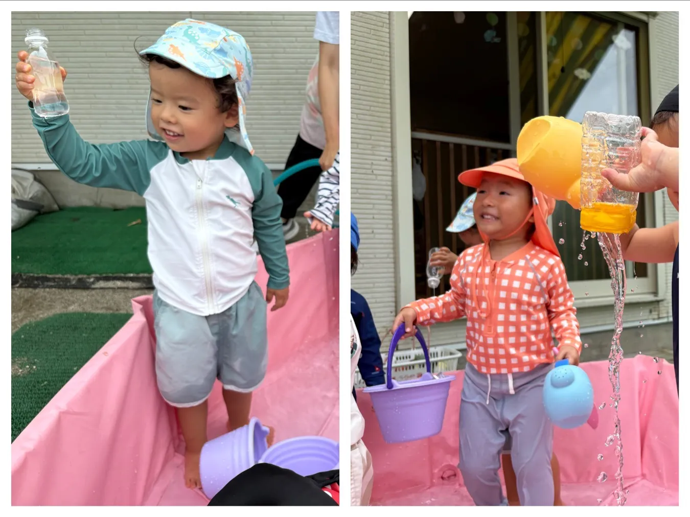 プールあそびをしよう（りんご組）