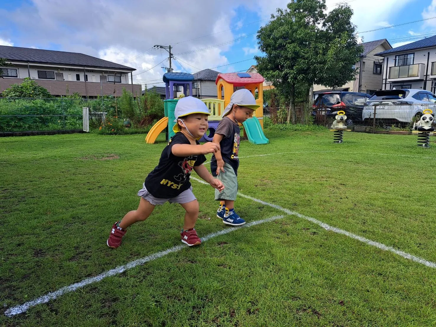 かけっこ遊び（りんご組）