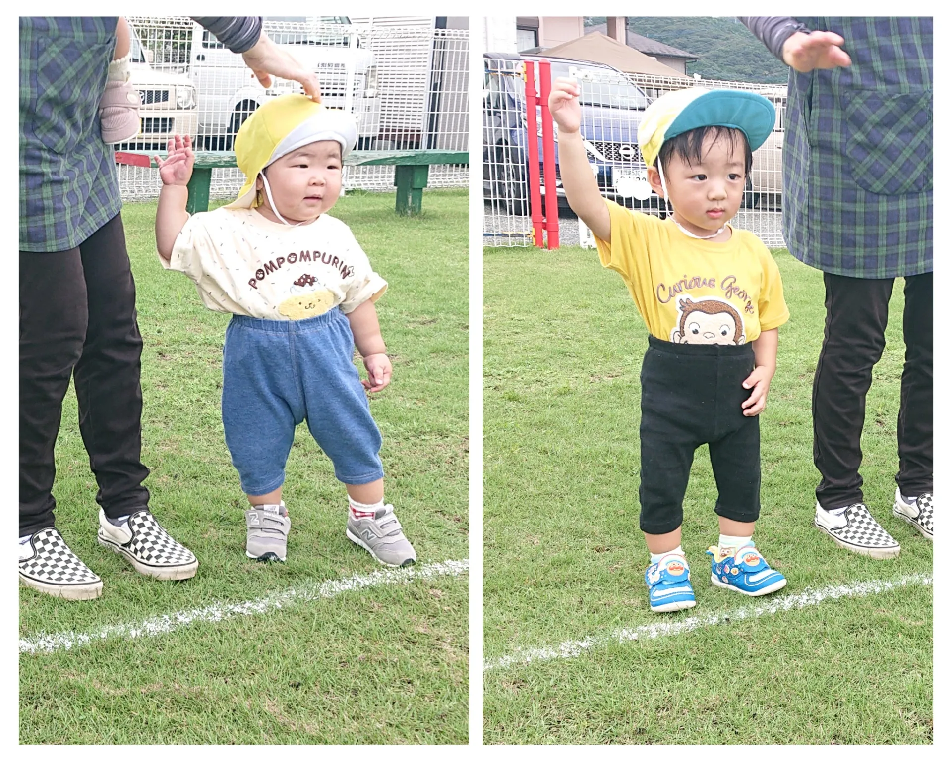 広場で遊ぼう（いちご組）