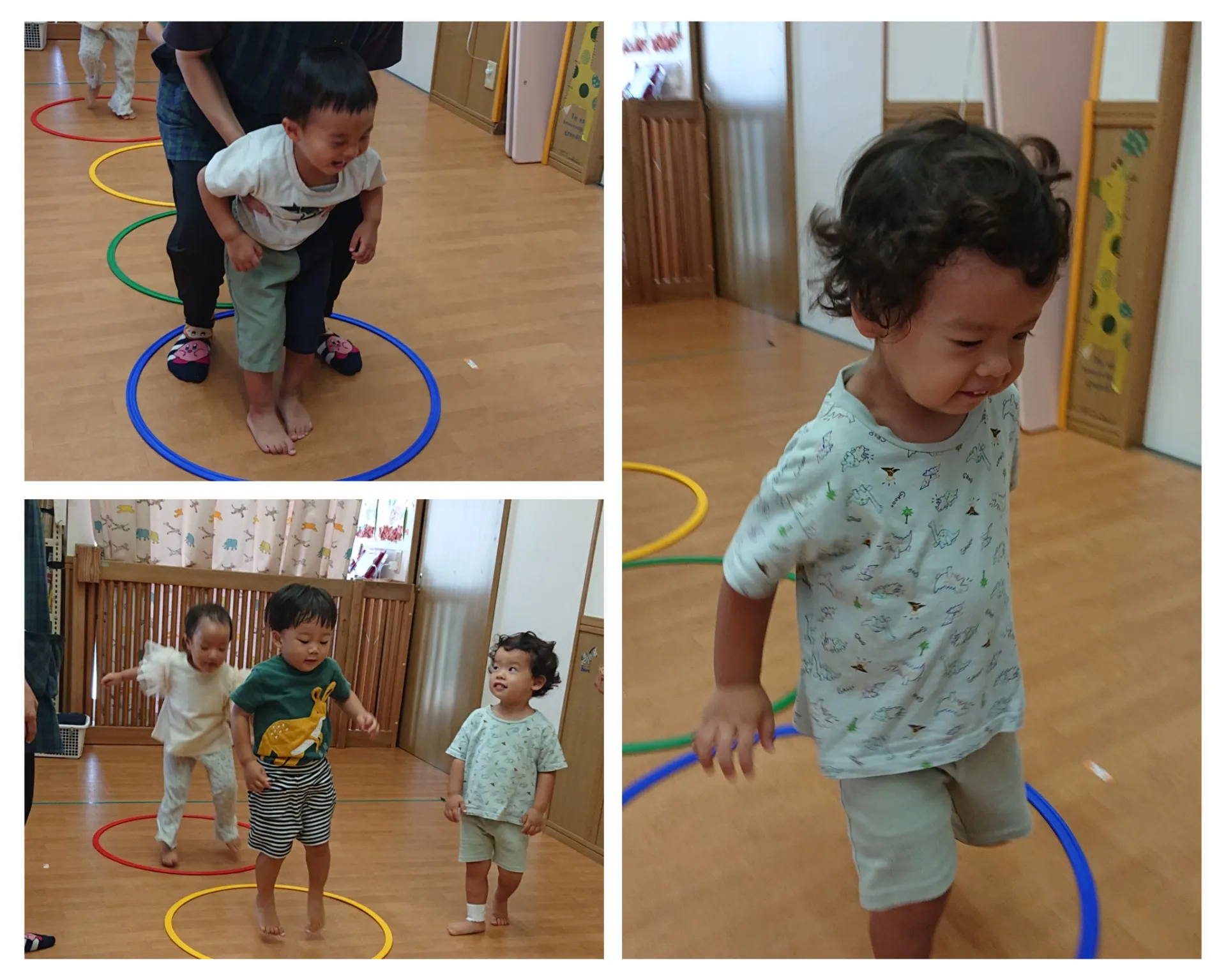 フープで遊ぼう（りんご組）