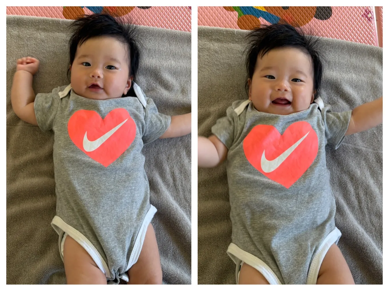 西側の園庭で遊ぼう（いちご組）