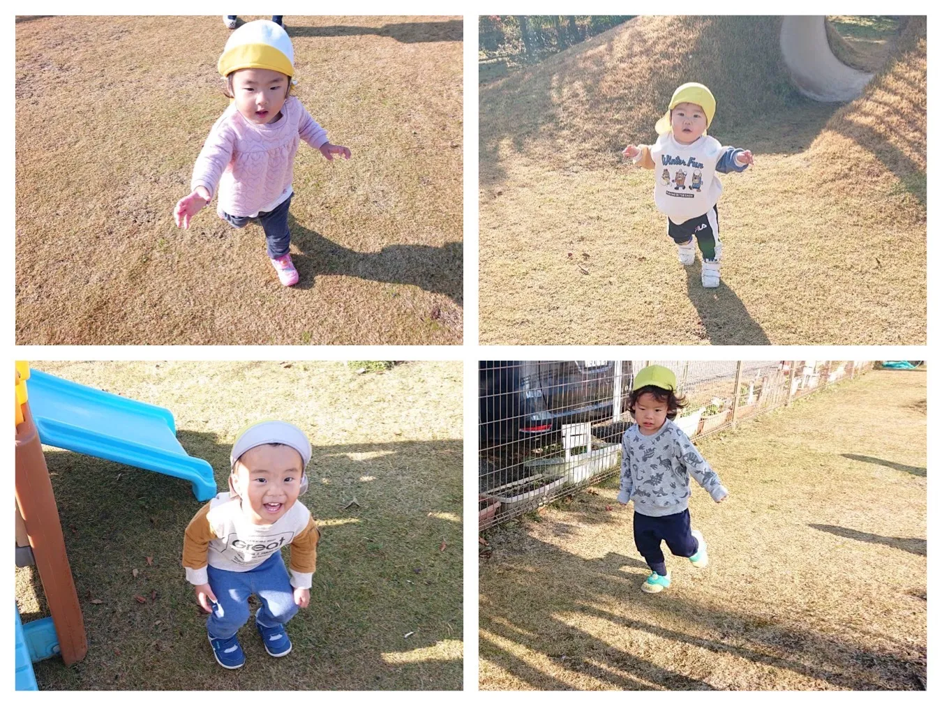 広場遊び（いちご組・りんご組）