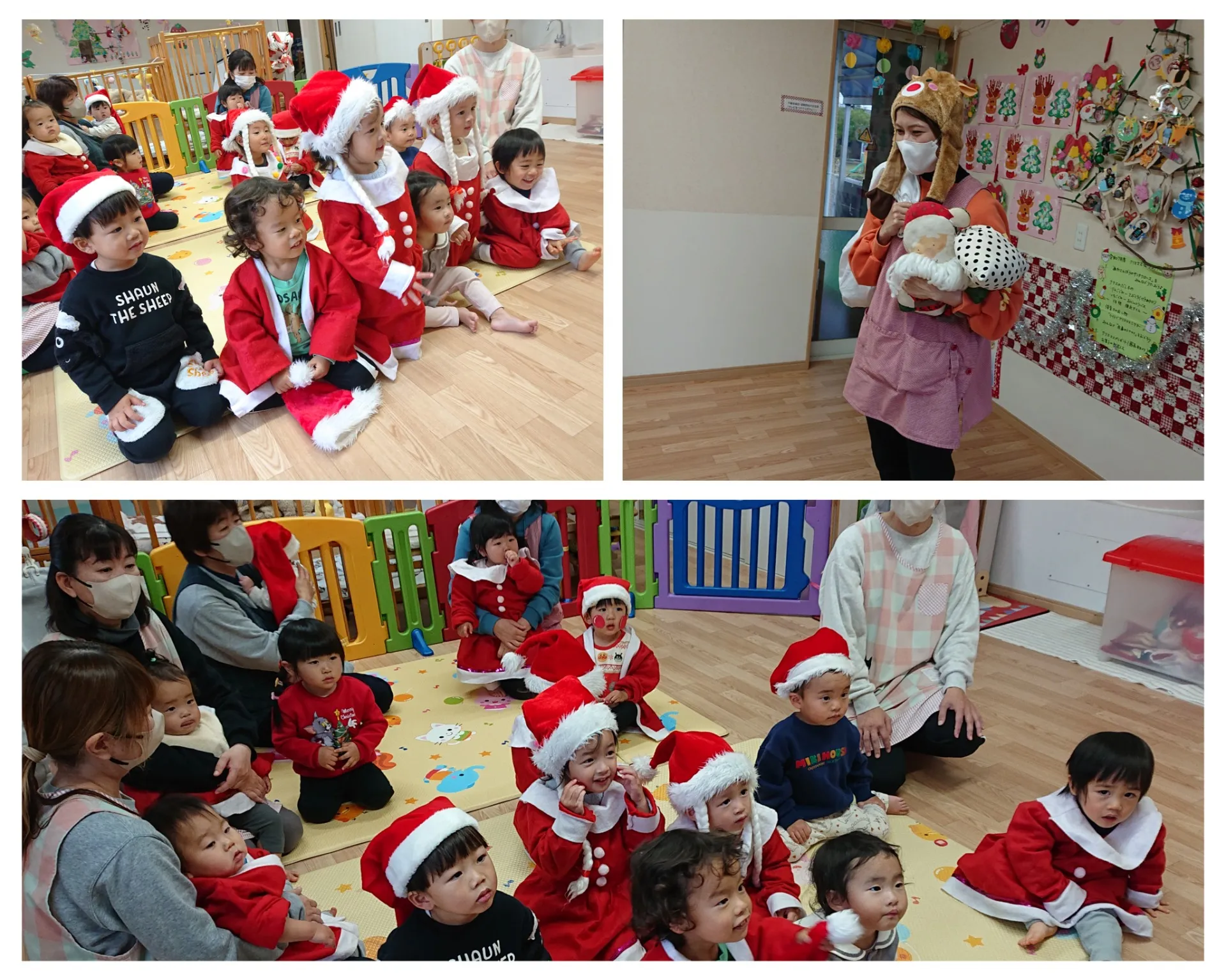 クリスマスパーティー（りんご組、いちご組）