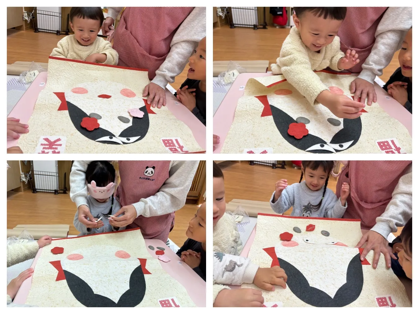 お正月遊びをしよう（りんご組）