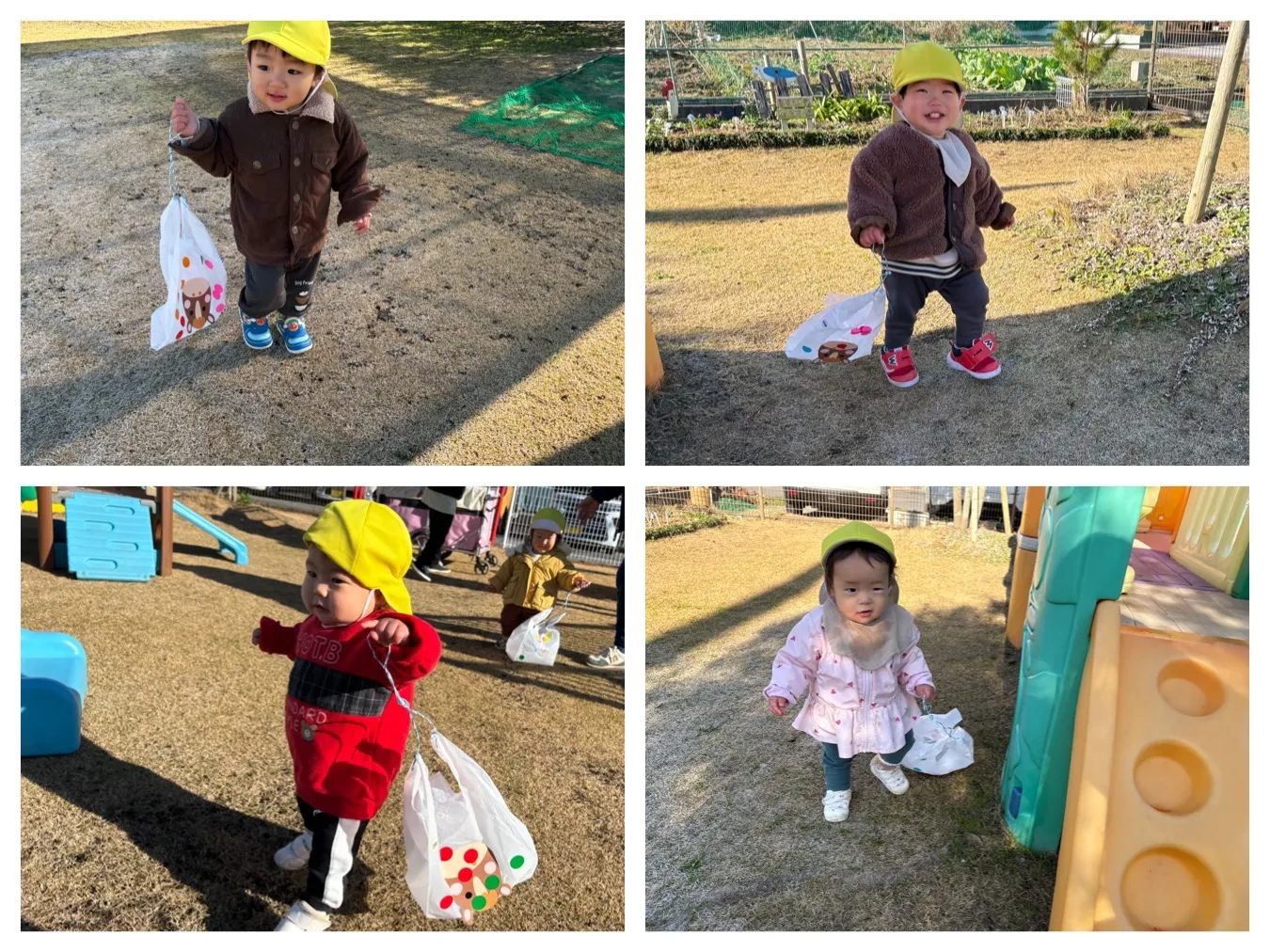 凧あげをしよう（いちご組・りんご組）