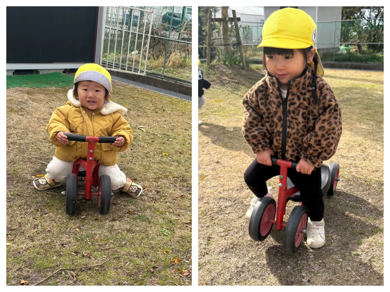 広場で遊ぼう（いちご組・りんご組）