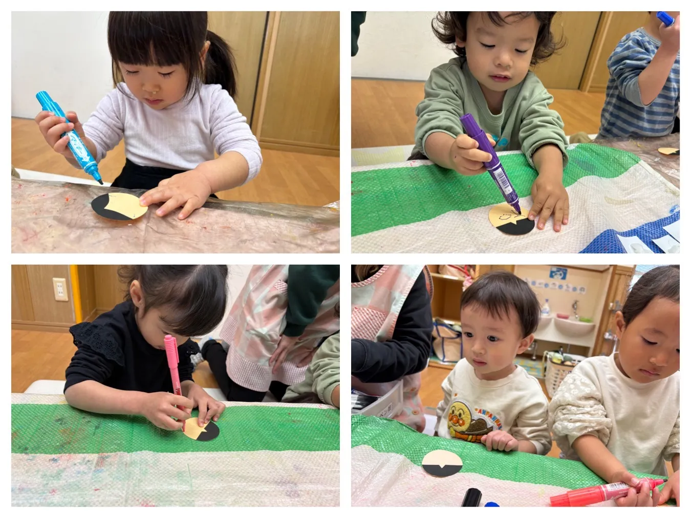 ひな人形製作（りんご組）