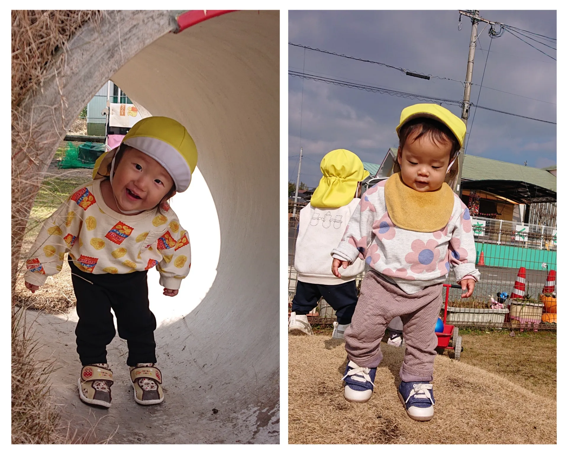 広場遊びをしよう（いちご組・りんご組）