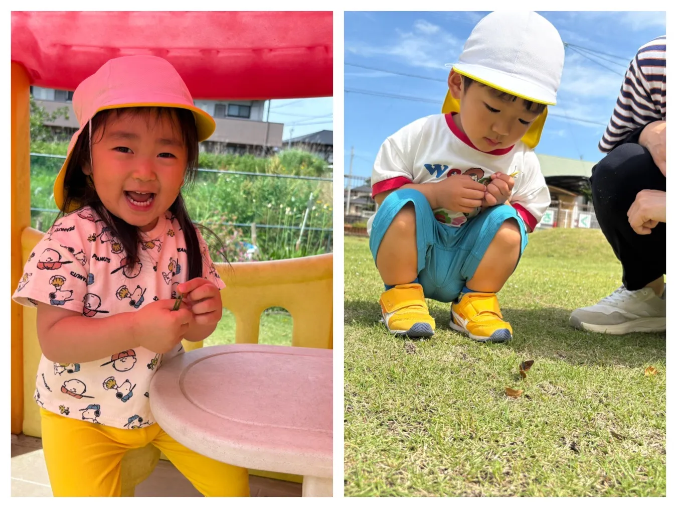 広場で遊ぼう(りんご組)