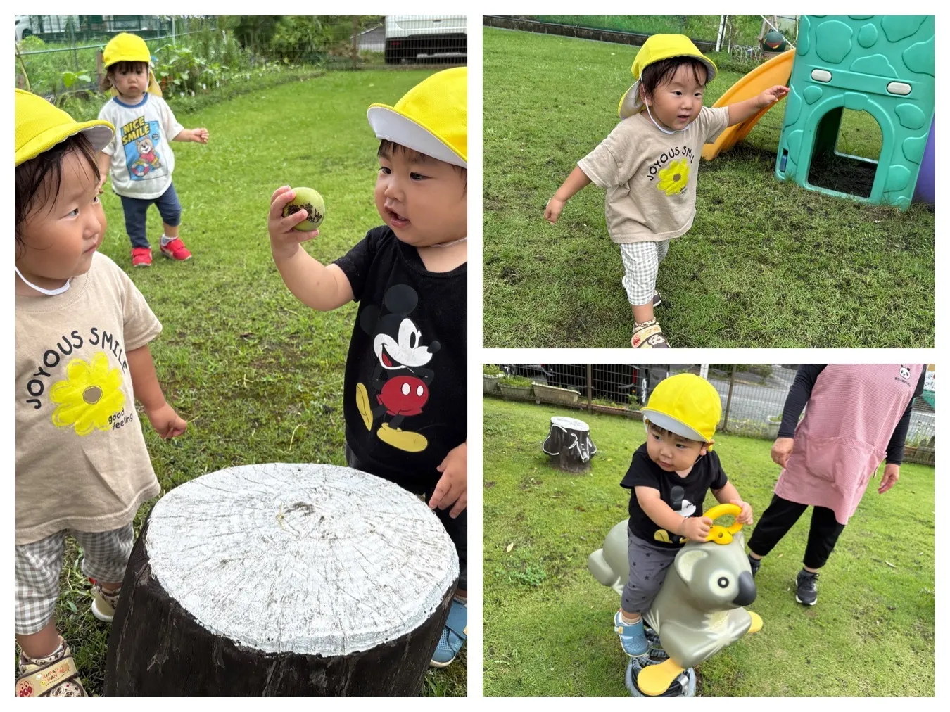 広場で遊ぼう（いちご組）