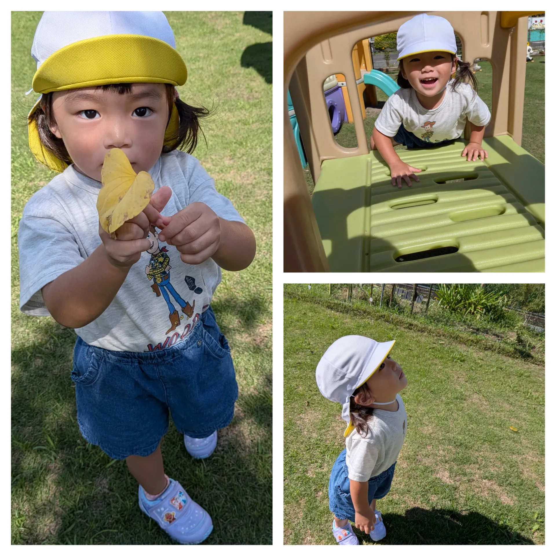 広場で遊ぼう(りんご組)