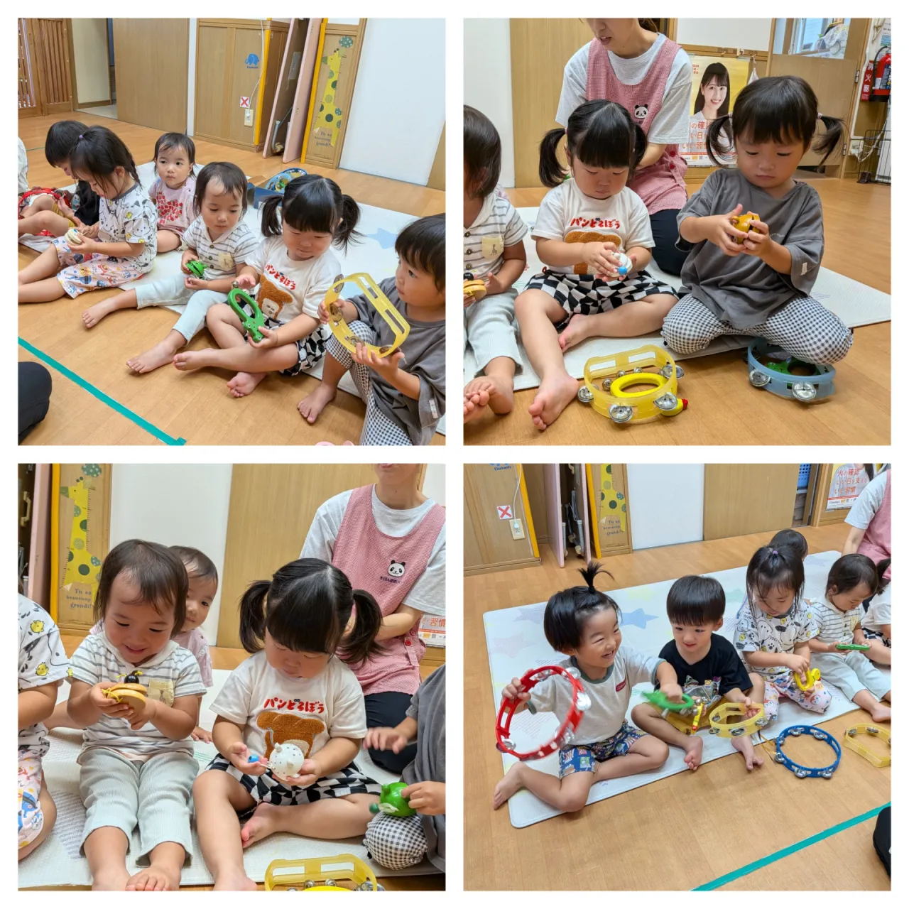 楽器遊び（りんご組）