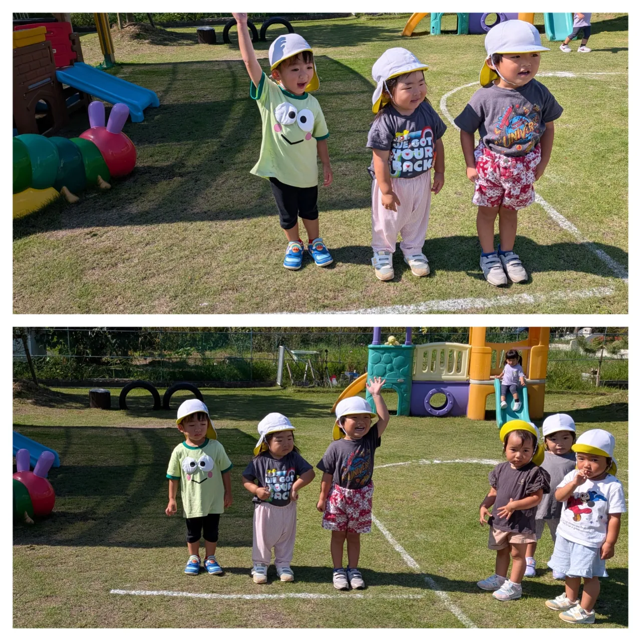 かけっこ遊び(りんご組)