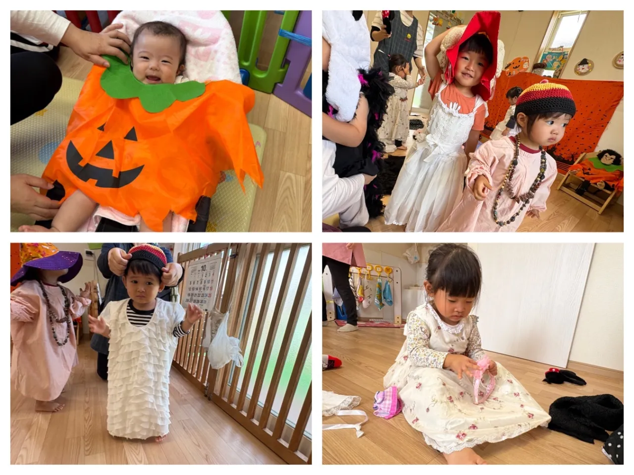 ハロウィンパーティーをしよう(いちご組・りんご組)
